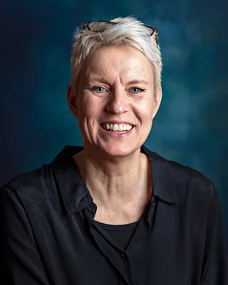 Kirketjener Lone Petersen