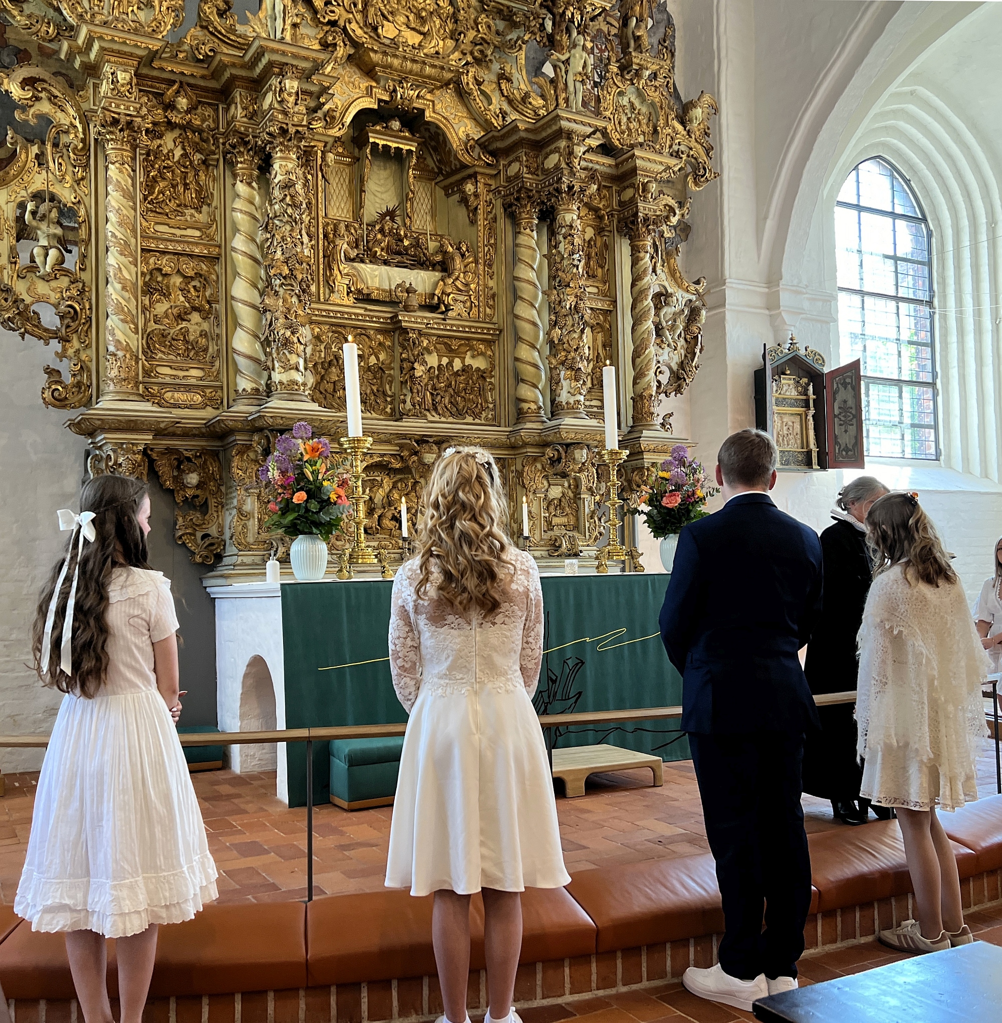 Konfirmation i Sankt Olai Kirke